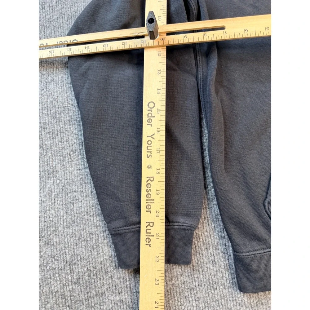 Nike Baseball Hoodie Mens Small Black Fleece Pullover Graphic Sweatshirt